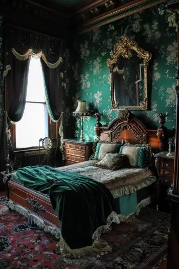 authentic victorian bedroom