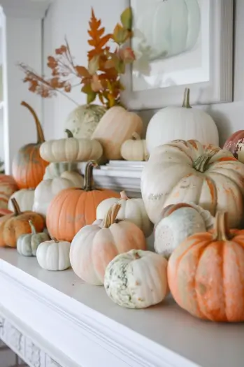 fall mantle decoration