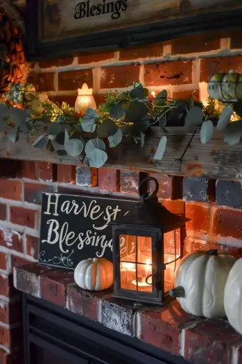 fall garland for mantle hobby lobby