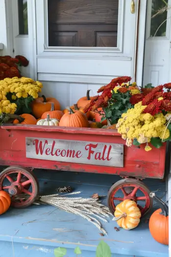 farmhouse style farmhouse fall porch decor