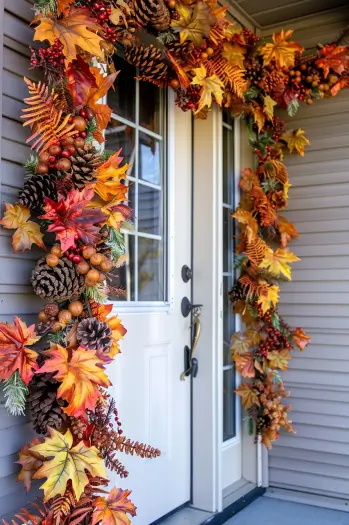 front porch fall decor