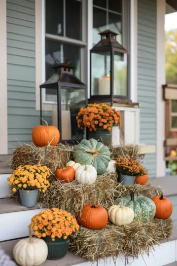 fall decor for porch