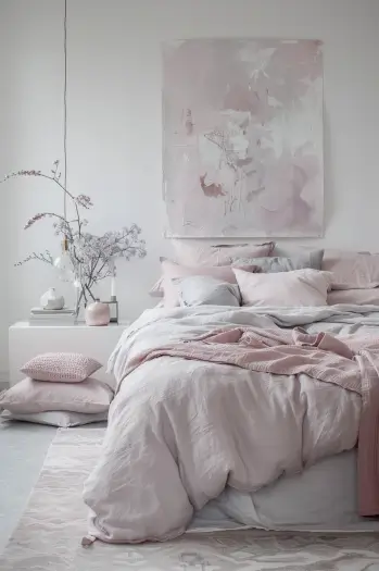 romantic minimal bedroom