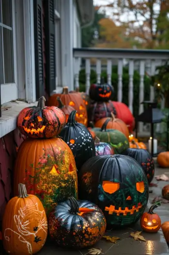 easy outdoor halloween decorations