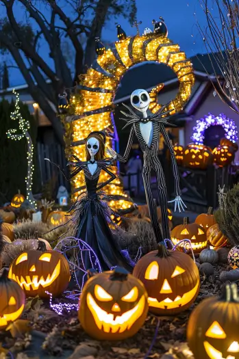 nightmare before christmas halloween decorations outdoor