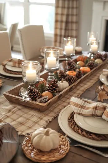 thanksgiving tablescapes fall