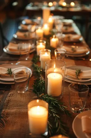 thanksgiving tablescapes large table