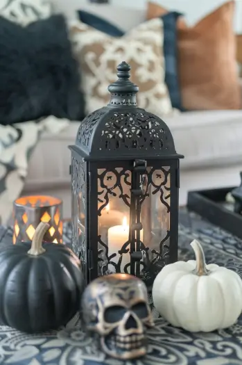 fall centerpieces for coffee table