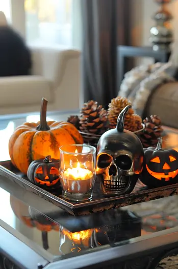 fall coffee table decorations