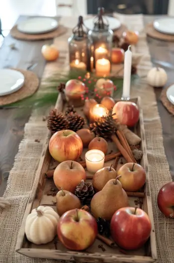 fall decor for kitchen