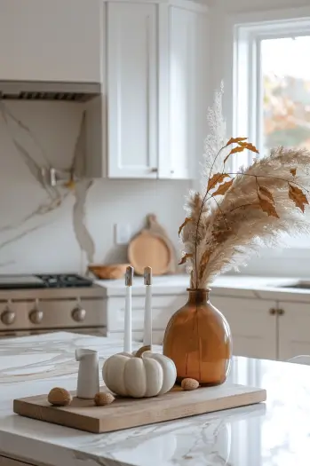 cozy fall kitchen decor