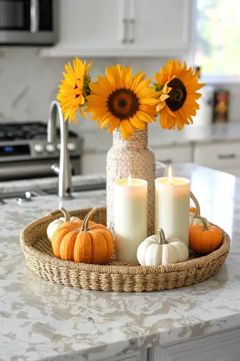 farmhouse fall kitchen decor