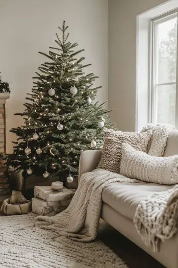 minimal christmas decor
