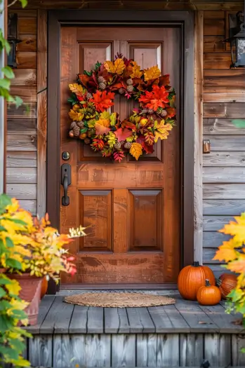 fall door decorations