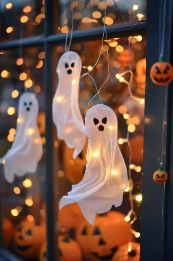 halloween window display ideas