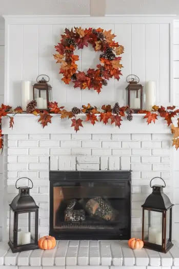 living room fall decor ideas