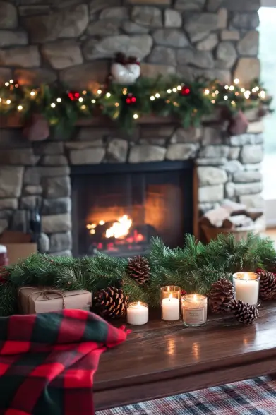 christmas living room decor