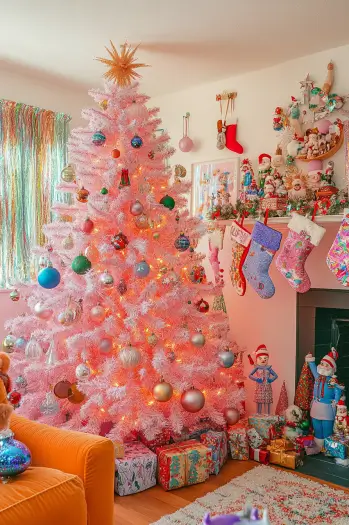 kitsch christmas decor