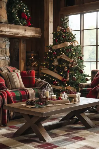 rustic christmas decor